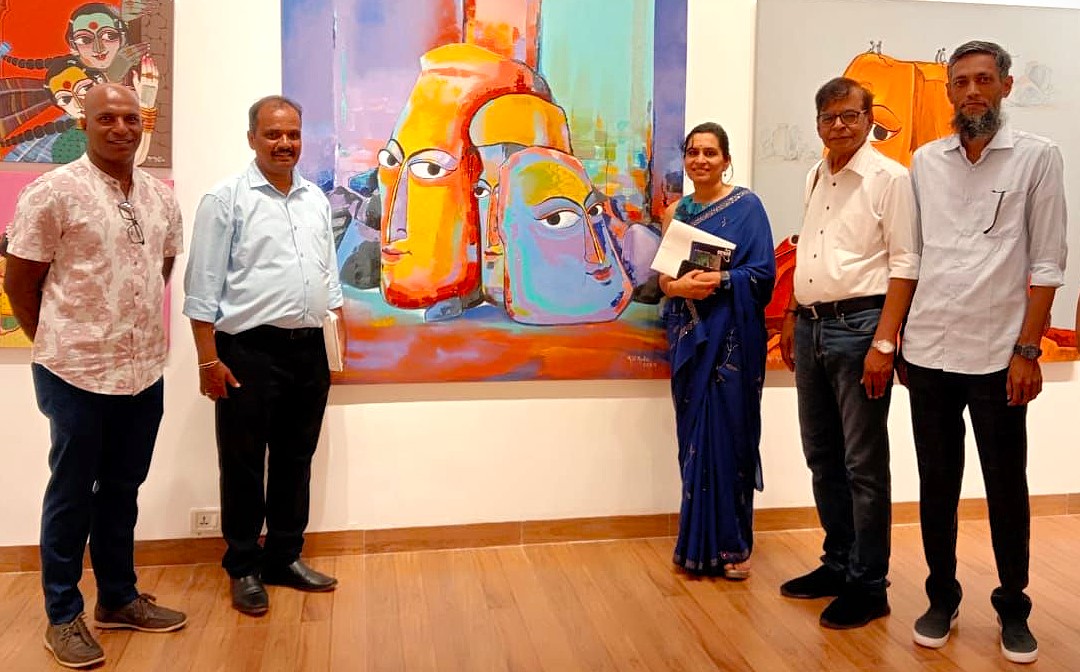 India’s Leading Artist Kashinath Kale Launches Art Exhibition at ...