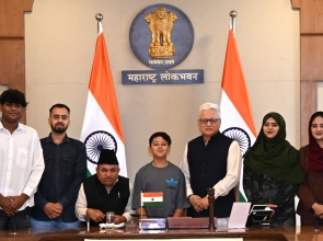 Poonch Youth Delegation Calls on Maharashtra Governor in Mumbai
