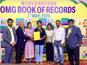 Students of JP Classes, Sion Create World Record with Periodic Table Recital
