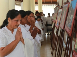 Commemorating Ill Full Moon Poya Day: India’s Rich Buddhist Heritage Exhibition Reaches Gampaha District